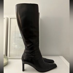 Black Leather Boots